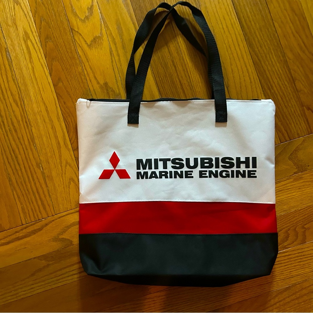 Mitsubishi Marine Engines Zippered Tote . Very Cool
& Unique Bag